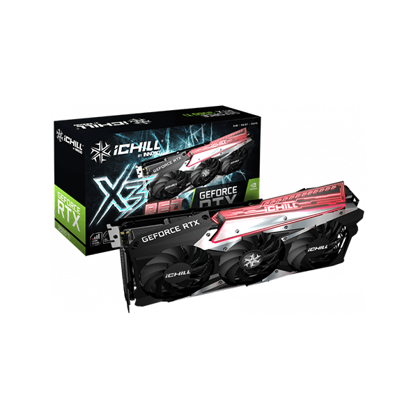 کارت گرافیکی(8GB) INNO3D GeForce RTX 3060Ti ICHILL X3 RED LHR