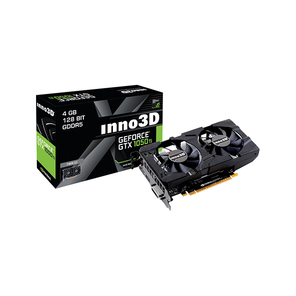 کارت گرافیک (4GB) INNO3D GeForce GTX 1050Ti TWIN X2