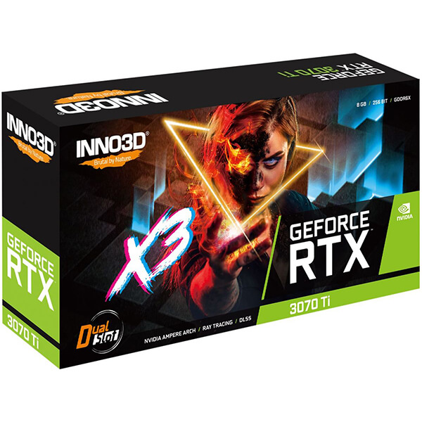 کارت گرافیک (8GB) INNO3D GeForce RTX 3070TI X3