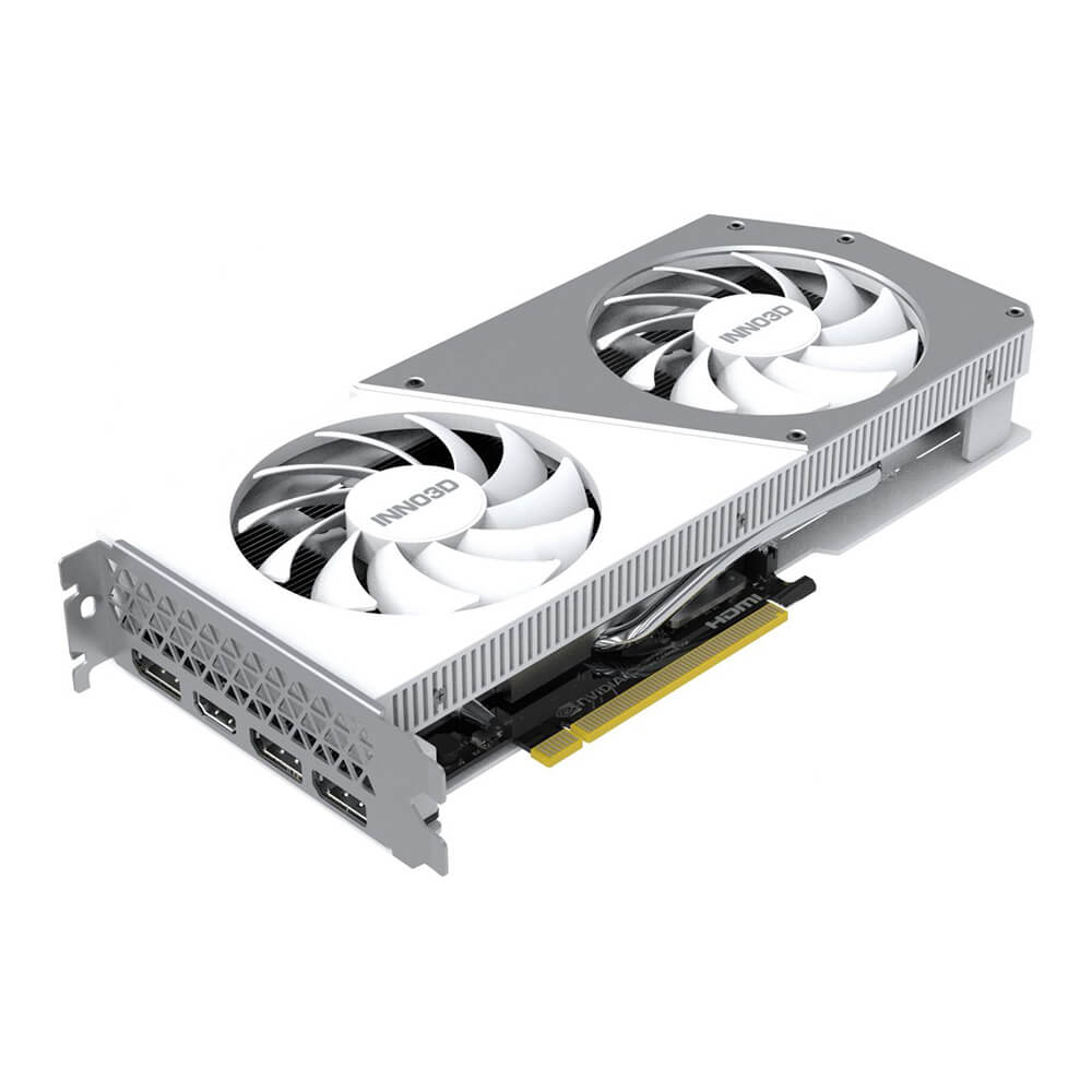 کارت گرافیک (8GB) INNO3D GeForce RTX 4060 TWIN X2 OC White