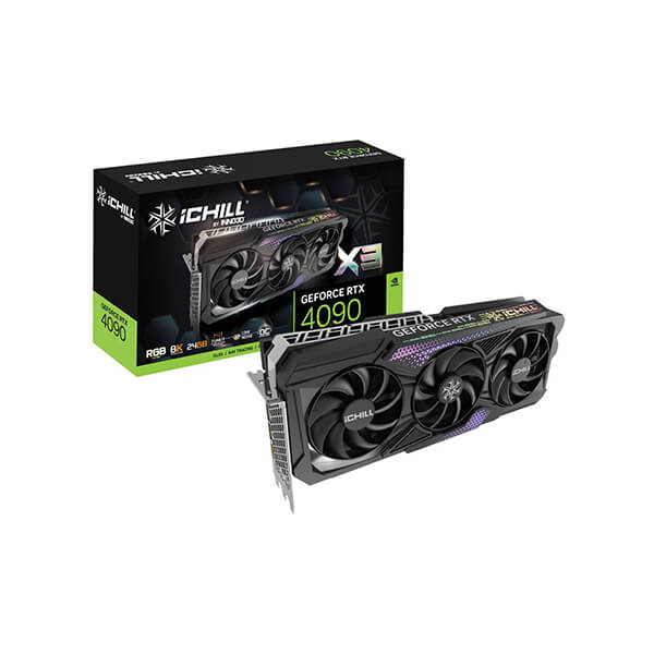 کارت گرافیک (24GB) INNO3D GeForce RTX 4090 ICHILL X3