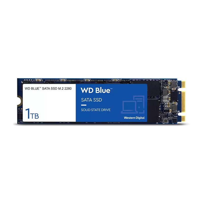 SSD اینترنال وسترن دیجیتال – WD Blue 3D NAND دو شیار