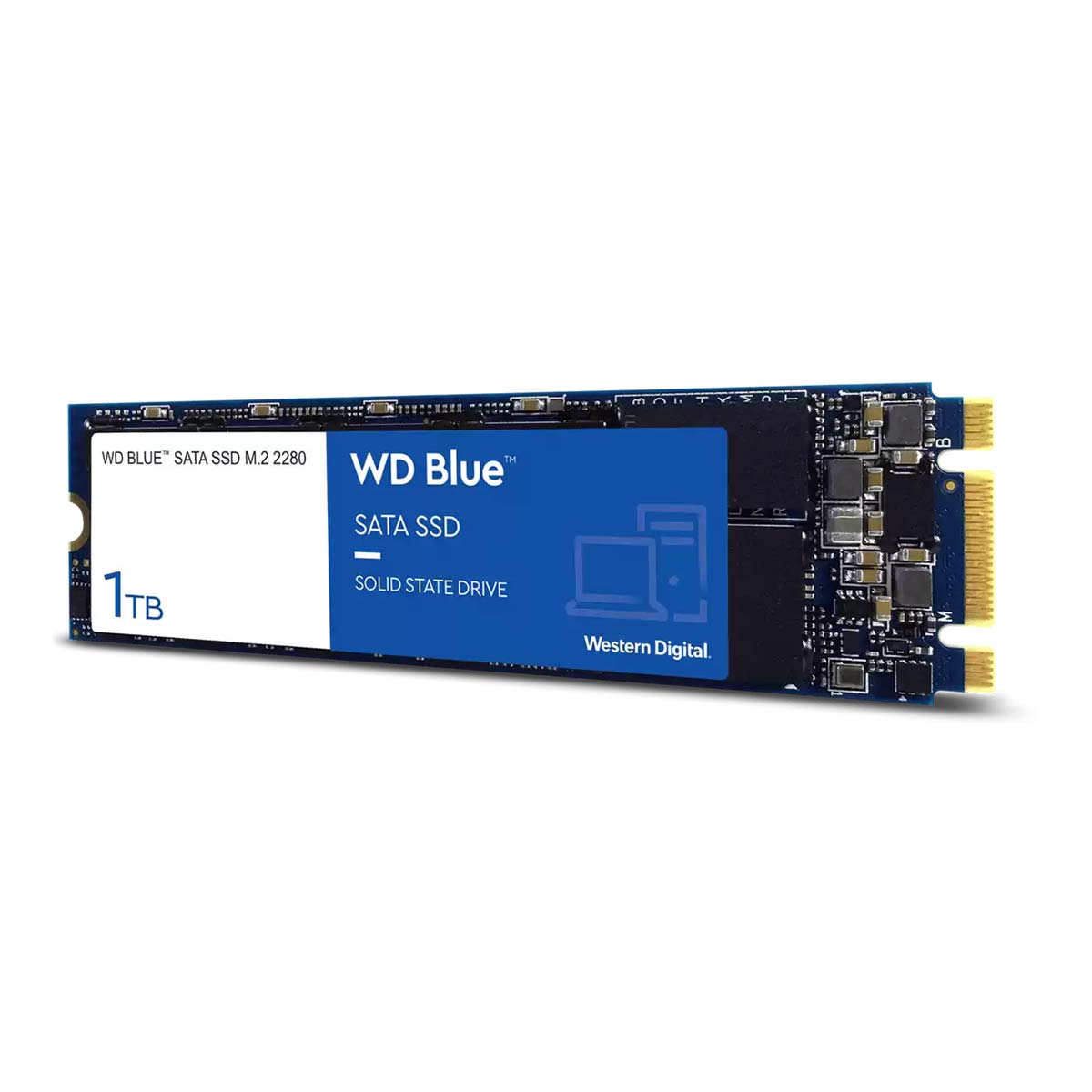 SSD اینترنال وسترن دیجیتال – WD Blue 3D NAND دو شیار