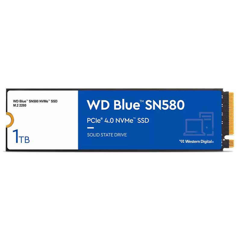 SSD اینترنال وسترن دیجیتال WD Blue SN580 با ظرفیت 1 ترابایت