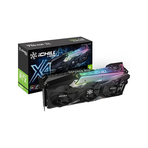 کارت گرافیک (12GB) INNO3D GeForce RTX 3080 iCHILL X4 LHR