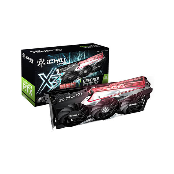 کارت گرافیک (12GB) INNO3D GeForce RTX 3060 ICHILL X3 RED