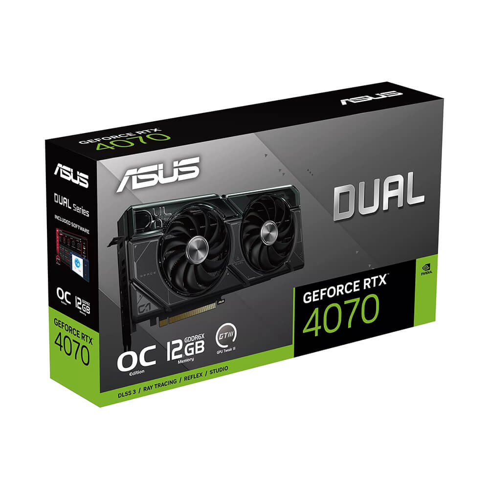 کارت گرافیک ASUS GeForce RTX 4070 OC Edition Dual (12GB)