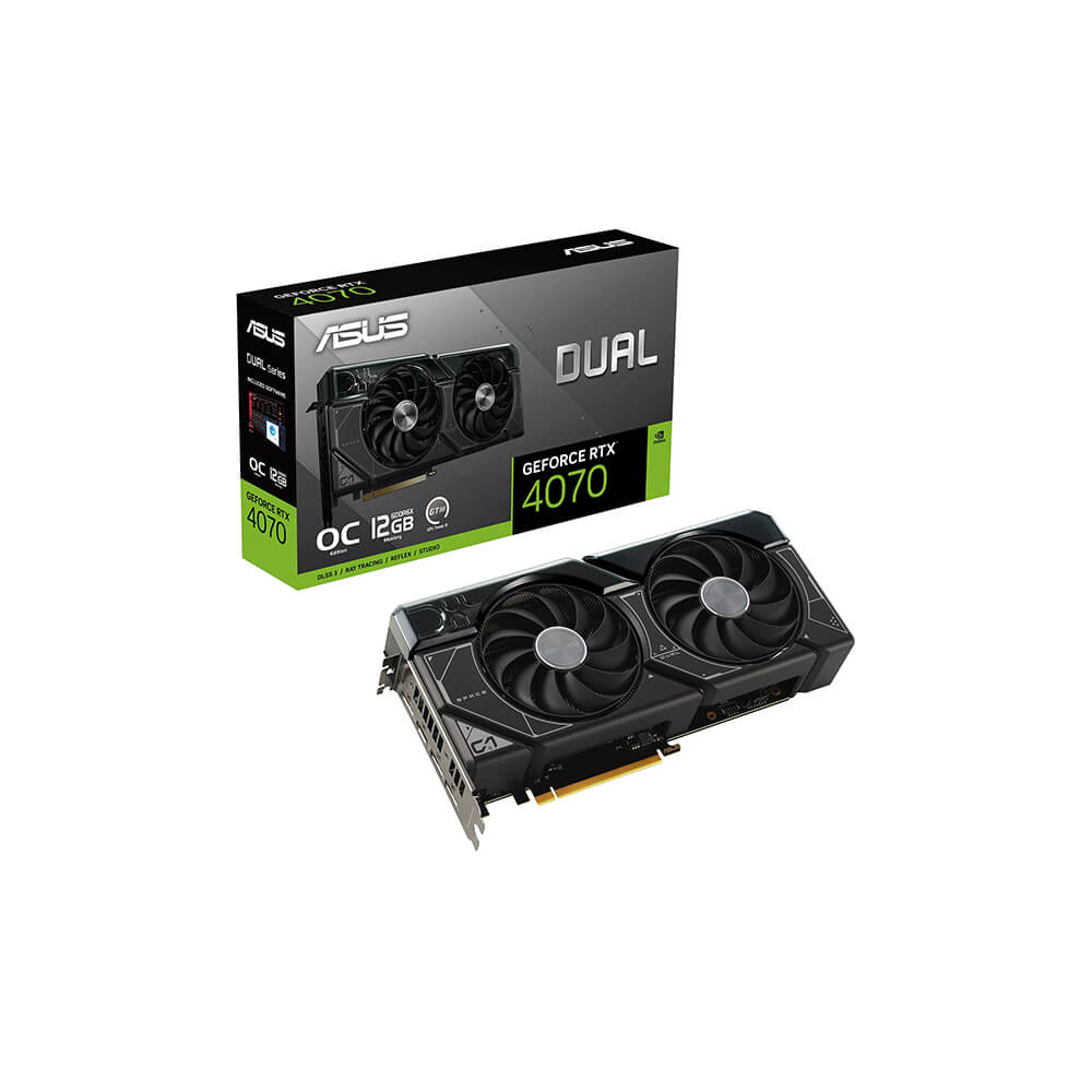 کارت گرافیک ASUS GeForce RTX 4070 OC Edition Dual (12GB)