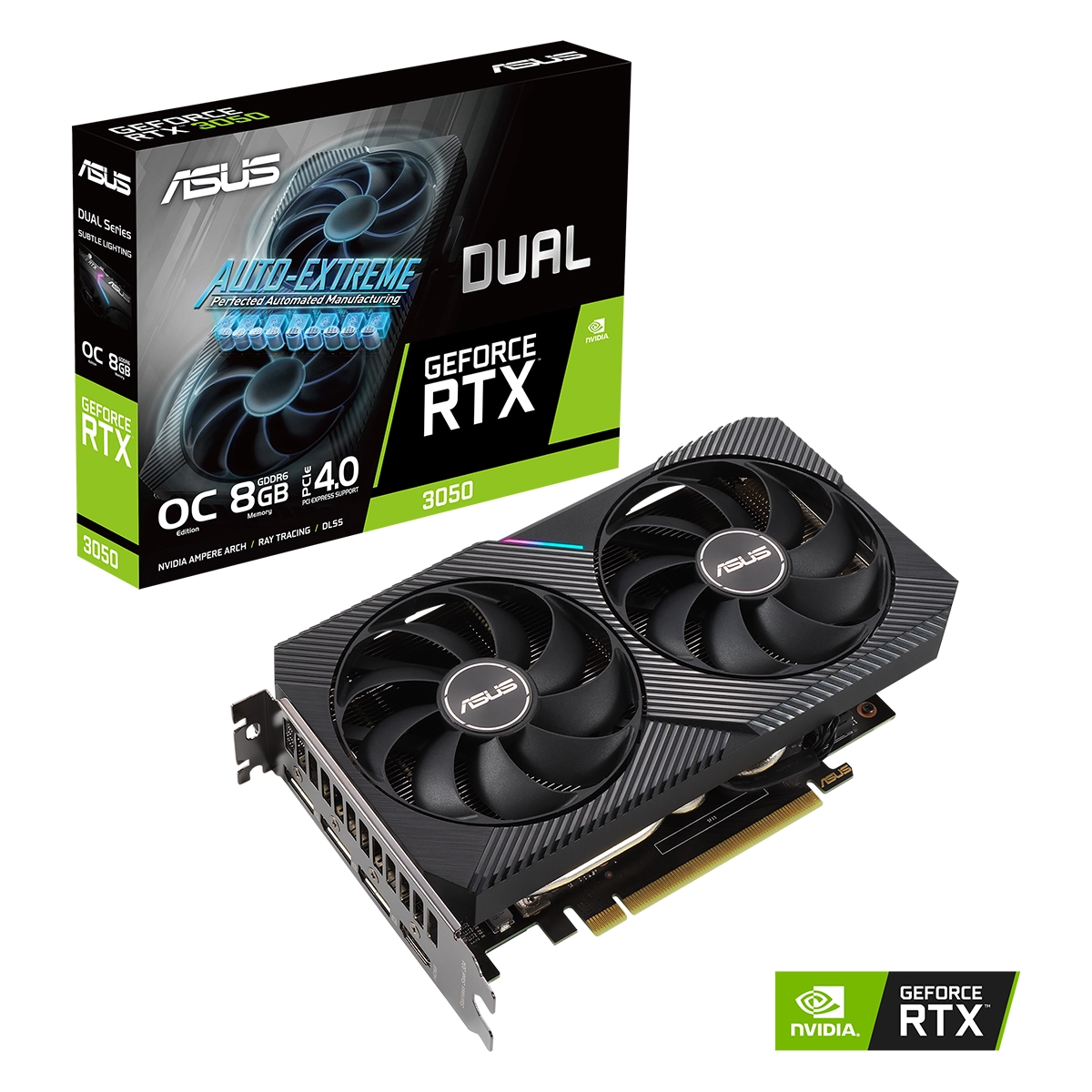 کارت گرافیک ASUS GeForce RTX 3050 OC Edition Dual (8GB)