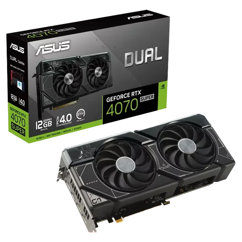 کارت گرافیک ASUS GeForce RTX 4070 SUPER Dual Edition 12GB