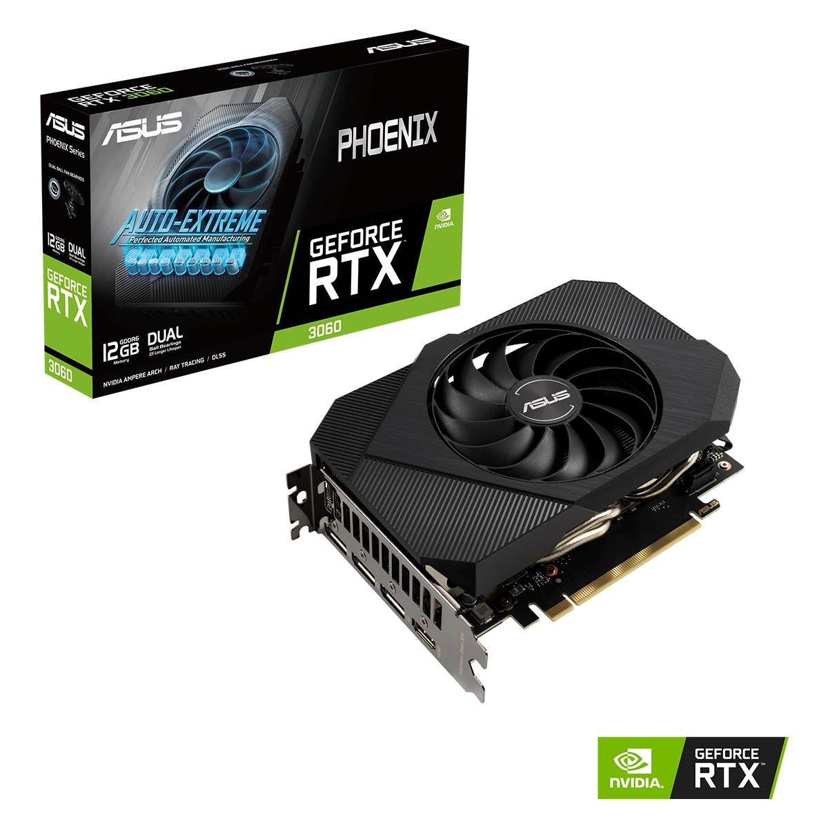 کارت گرافیک ASUS Phoenix GeForce RTX 3060 12GB