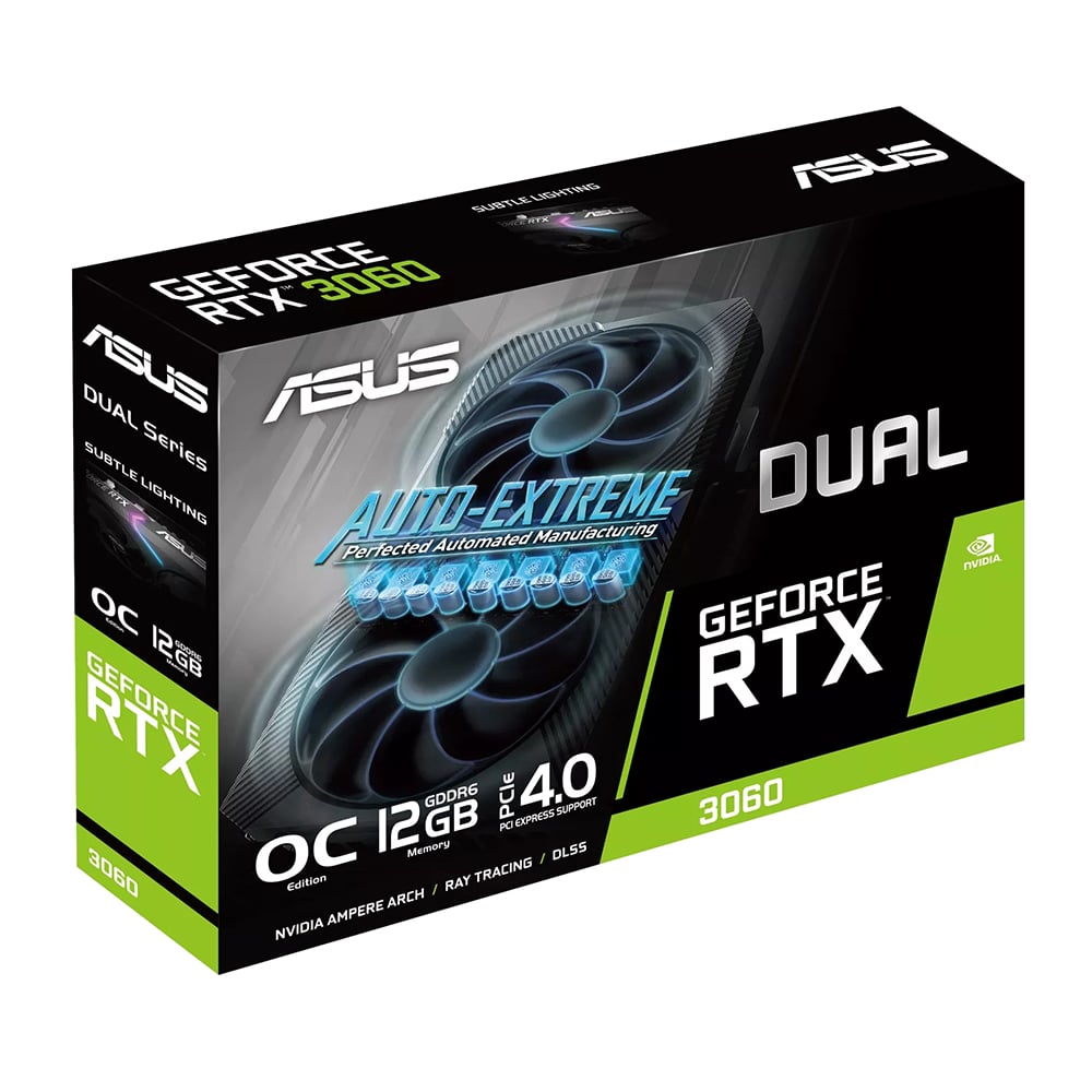 کارت گرافیک ASUS GeForce RTX 3060 OC Edition (12GB)