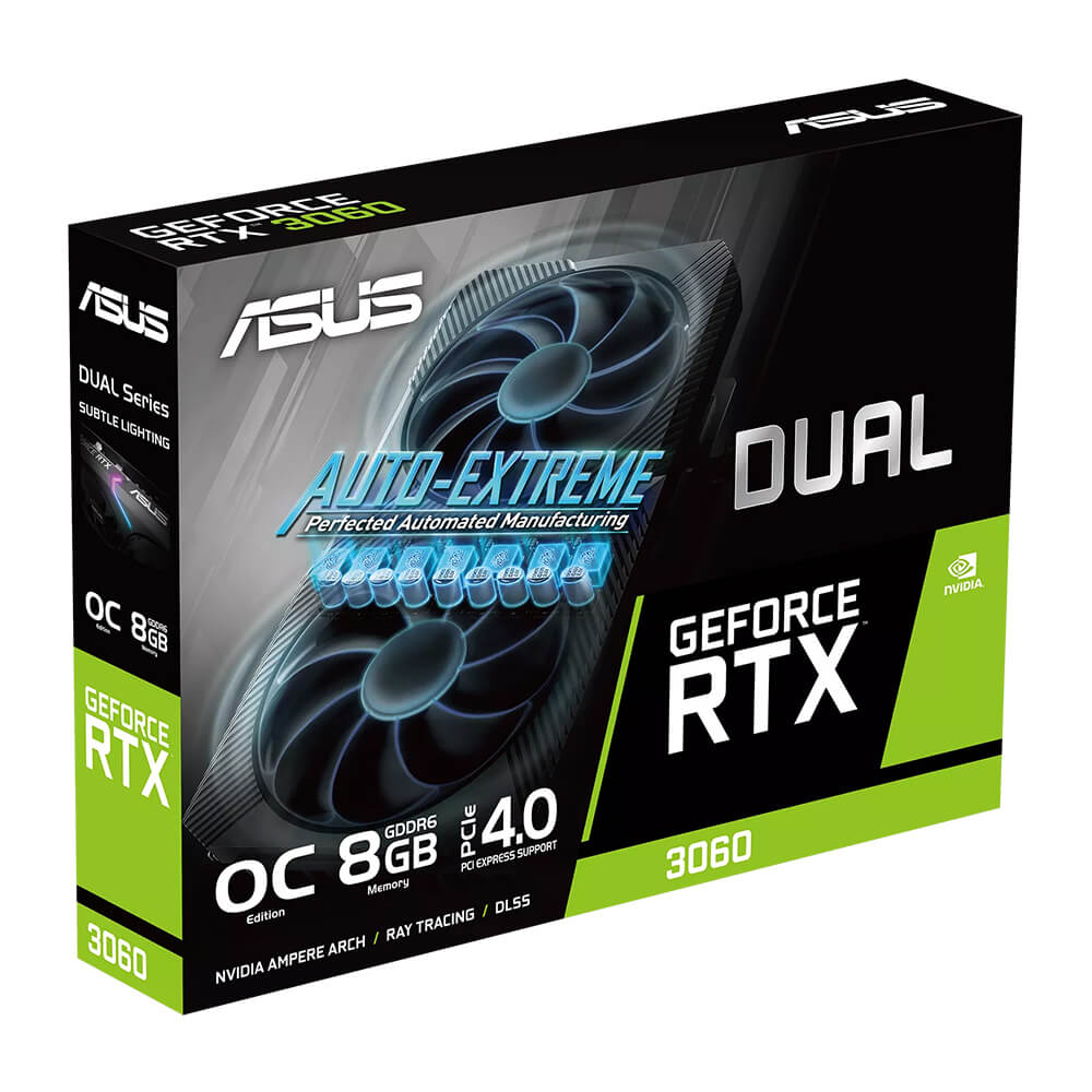 کارت گرافیک ASUS GeForce RTX 3060 OC Edition (8GB)