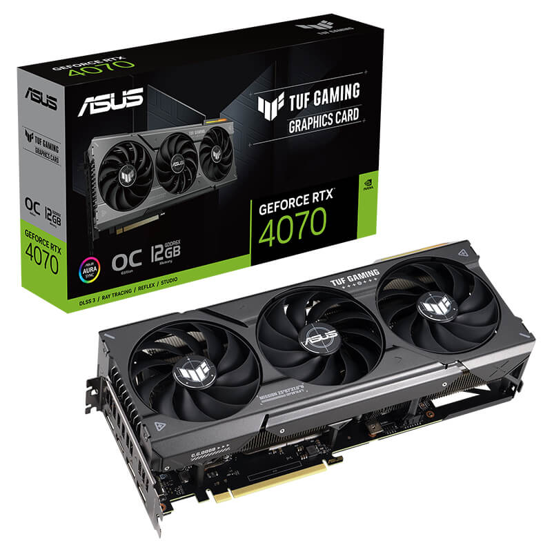 کارت گرافیک ASUS TUF Gaming GeForce RTX 4070 OC Edition (12GB)