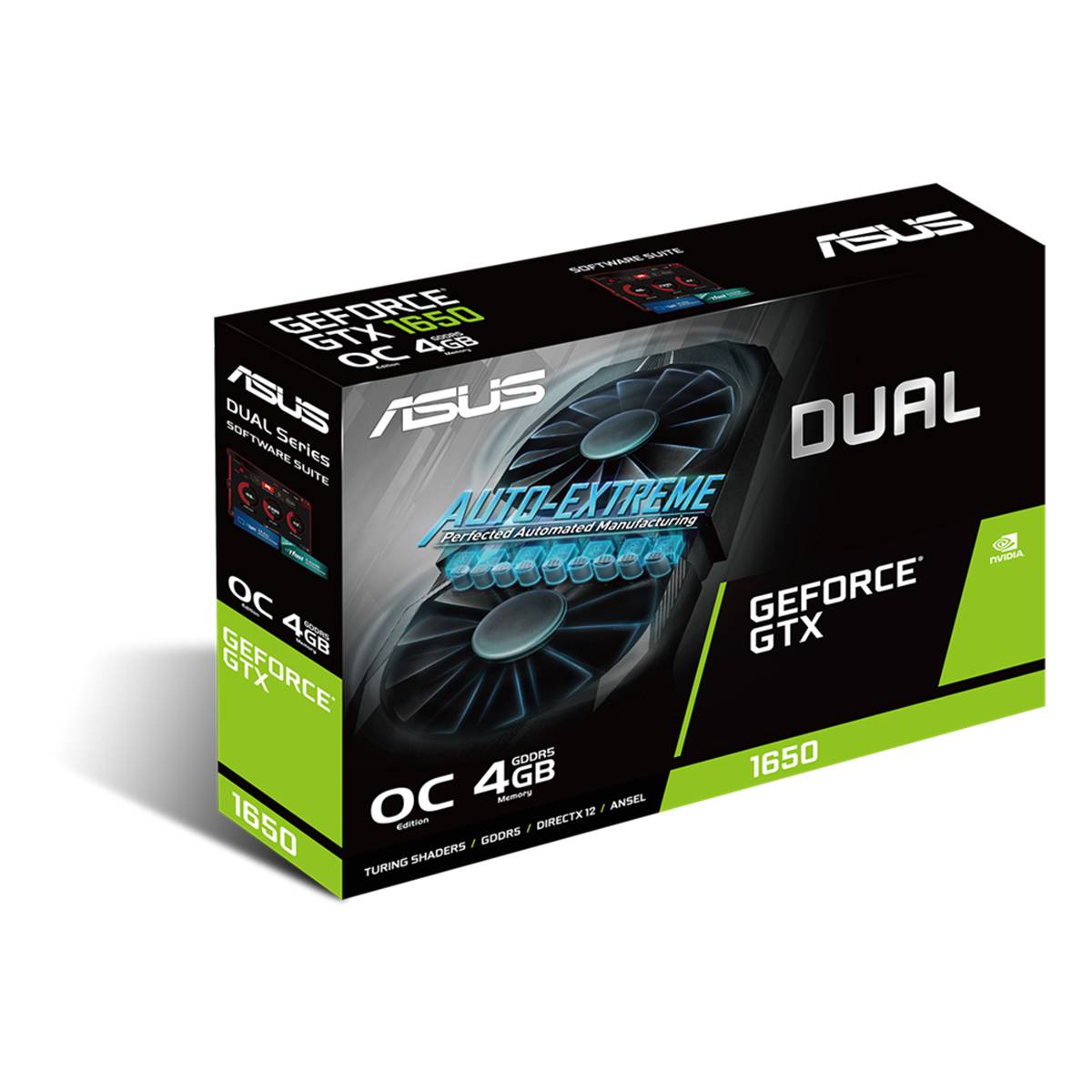 کارت گرافیک ASUS GeForce GTX 1650 OC Dual 4GB