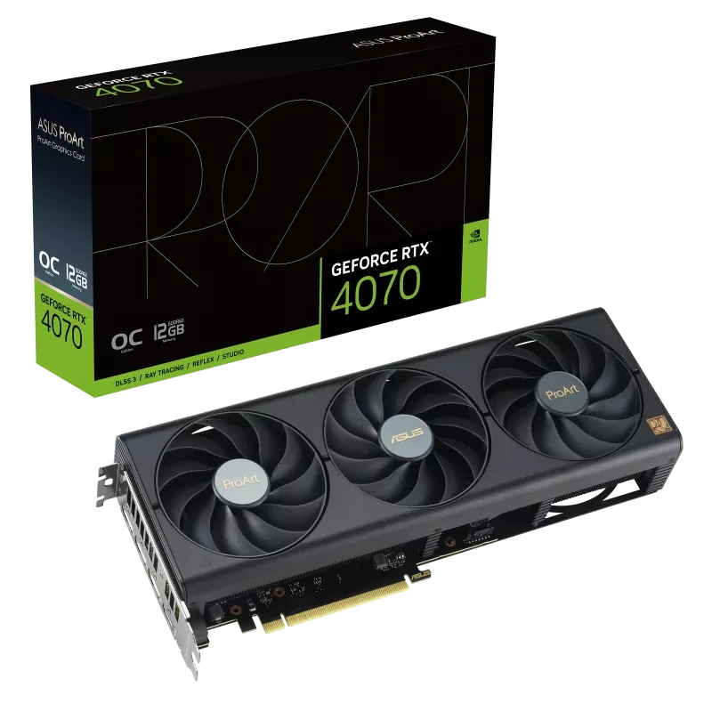 کارت گرافیک ASUS ProArt GeForce RTX 4070 OC Edition (12GB)