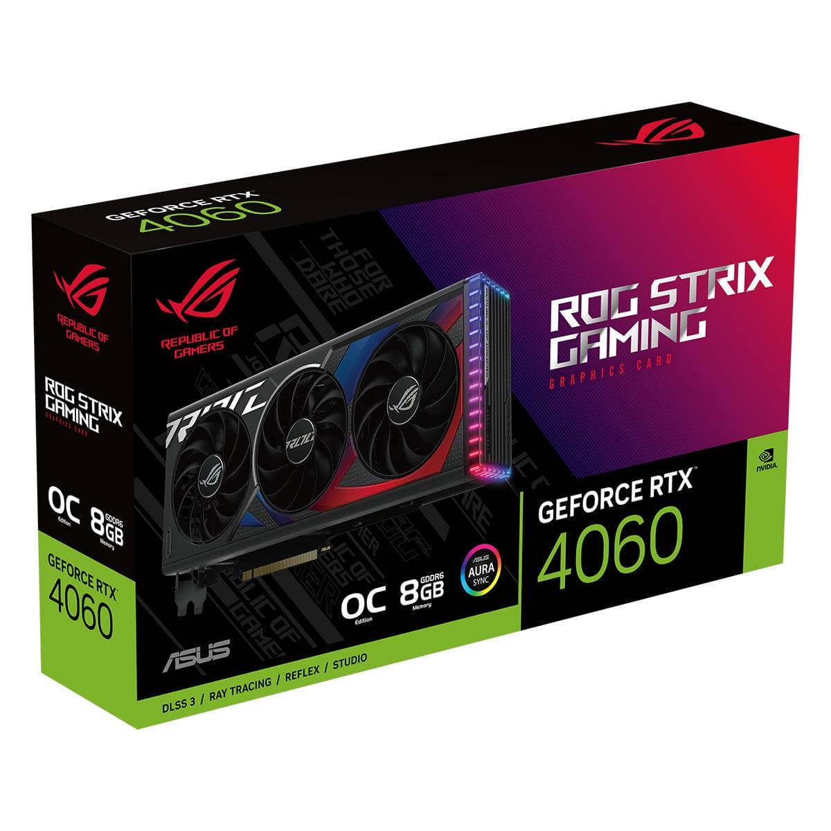 کارت گرافیک ASUS ROG Strix GeForce RTX 4060 OC (8GB)