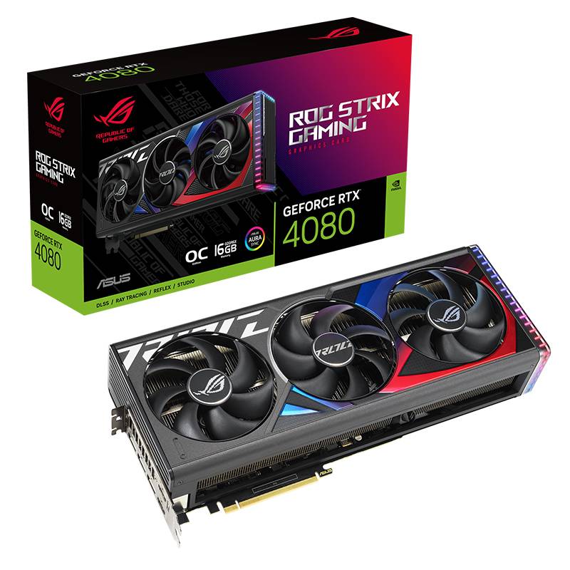 کارت گرافیک ASUS ROG Strix GeForce RTX 4080 OC (16GB)