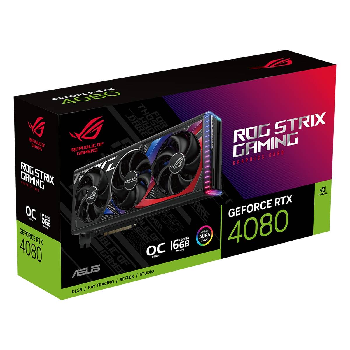 کارت گرافیک ASUS ROG Strix GeForce RTX 4080 OC (16GB)