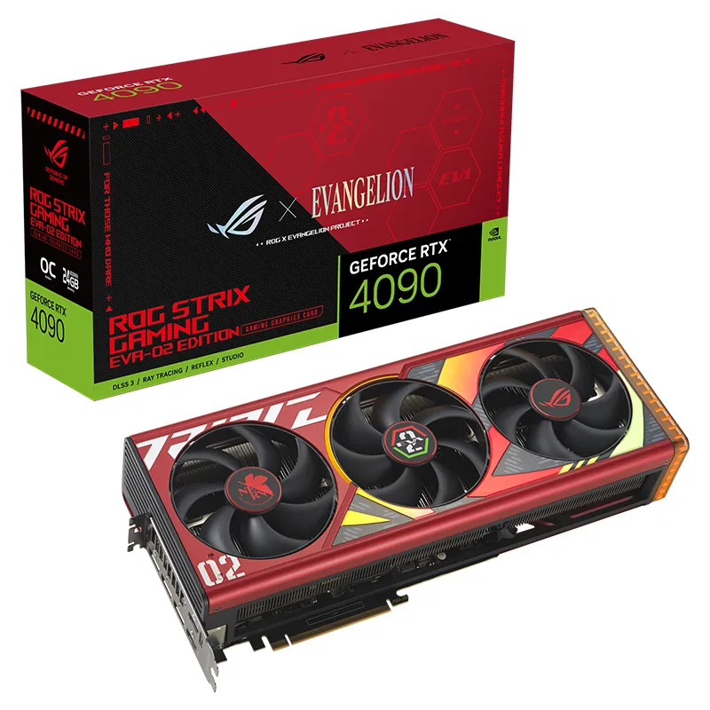 کارت گرافیک ASUS ROG Strix GeForce RTX 4090 OC EVA-02 Edition 24GB