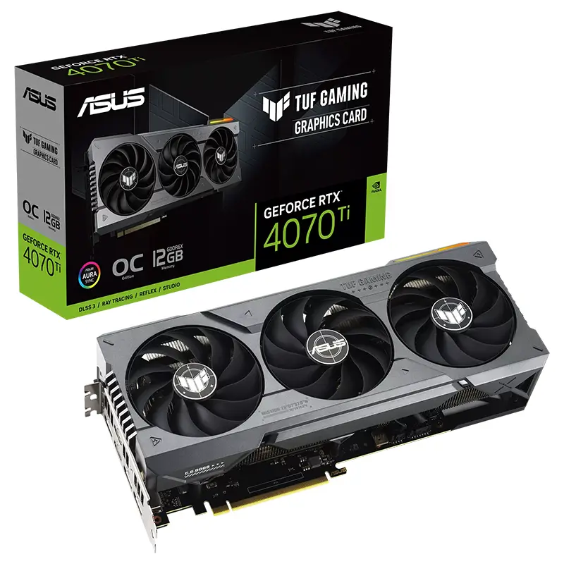 کارت گرافیک ASUS TUF Gaming GeForce RTX 4070 Ti OC 12GB