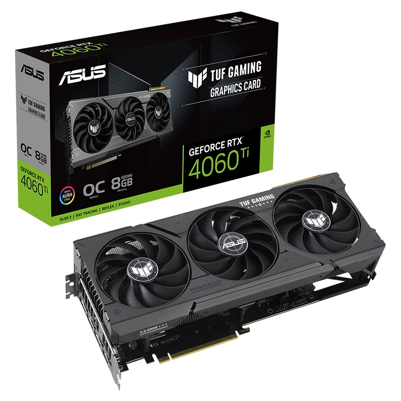 کارت گرافیک ASUS TUF Gaming GeForce RTX 4060 Ti OC Edition 8GB