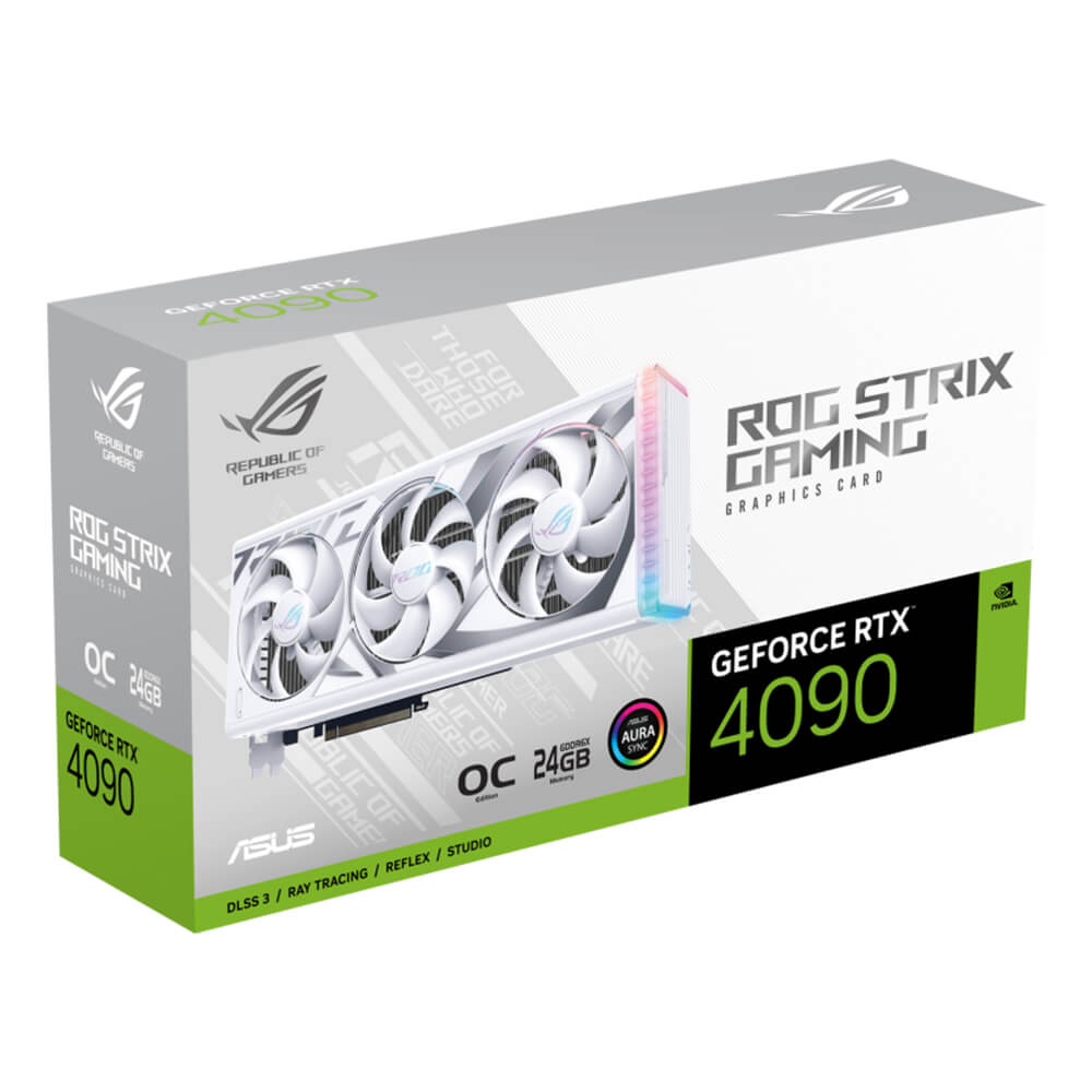 کارت گرافیک ROG Strix GeForce RTX 4090 White OC Edition(24GB)