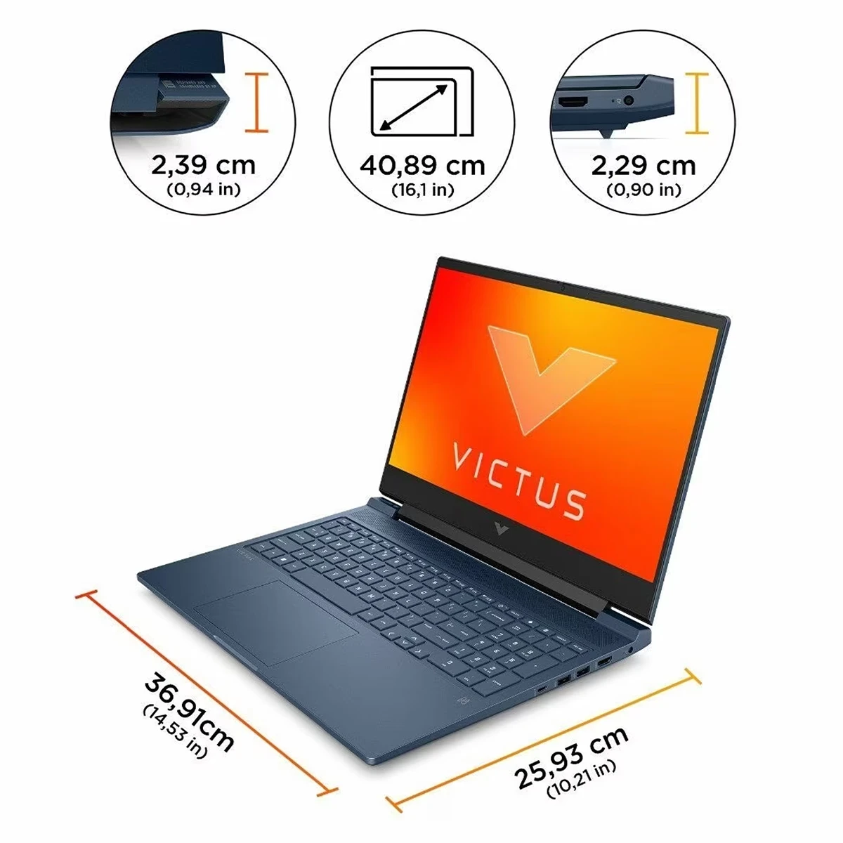 لپ تاپ اچ پی VICTUS 16 R0046nia i7 13700H 32GB 1TB RTX4060