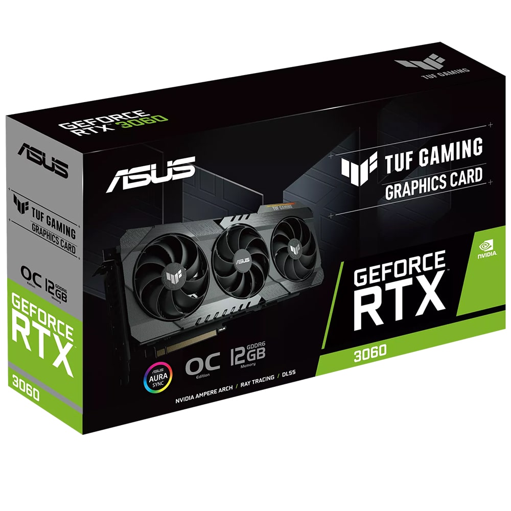 کارت گرافیک (12GB) ASUS TUF Gaming GeForce RTX 3060 OC Edition